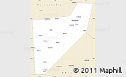 Classic Style Simple Map of Zapadnodvinskiy
