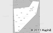 Gray Simple Map of Zapadnodvinskiy