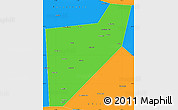 Political Simple Map of Zapadnodvinskiy