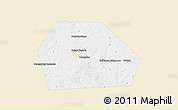 Classic Style 3D Map of Kolchuginskiy, single color outside