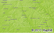 Physical 3D Map of Kolchuginskiy