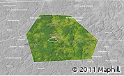 Satellite 3D Map of Kolchuginskiy, lighten, desaturated