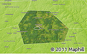 Satellite 3D Map of Kolchuginskiy, physical outside