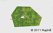 Satellite 3D Map of Kolchuginskiy, single color outside