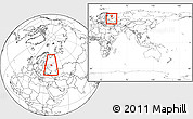 Blank Location Map of Kolchuginskiy, highlighted parent region, highlighted grandparent region, within the entire country