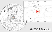 Blank Location Map of Kolchuginskiy