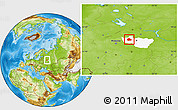 Physical Location Map of Kolchuginskiy, highlighted parent region