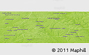 Physical Panoramic Map of Kolchuginskiy