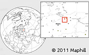 Blank Location Map of Rostov