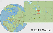 Savanna Style Location Map of Rostov