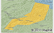 Savanna Style Panoramic Map of Karymskiy
