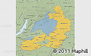 Savanna Style Map of Chita Oblast