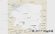 Classic Style 3D Map of Evenk Autonomous Okrug