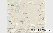 Shaded Relief 3D Map of Evenk Autonomous Okrug