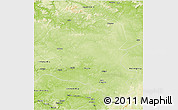Physical 3D Map of Tungussko-Chunskiy