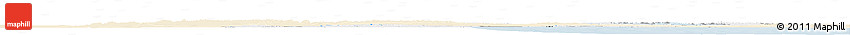 Classic Style Horizon Map of Eastern Siberia, single color outside