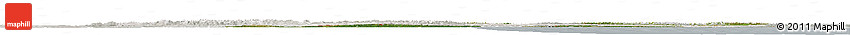 Satellite Horizon Map of Eastern Siberia, lighten, semi-desaturated