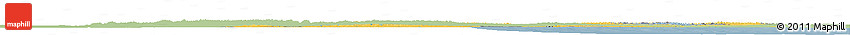 Savanna Style Horizon Map of Eastern Siberia, single color outside