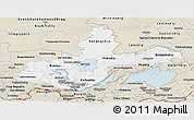 Classic Style Panoramic Map of Irkutsk Oblast