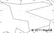 Blank Simple Map of Slyudyanskiy, no labels