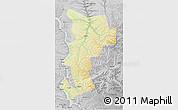 Physical 3D Map of Ust-Udinskiy, desaturated