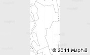 Blank Simple Map of Ust-Udinskiy, no labels