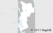 Gray Simple Map of Ust-Udinskiy