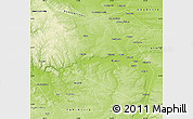 Physical Map of Kanskiy