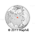 Outline Map of Kanskiy