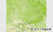 Physical 3D Map of Yemelyanovskiy