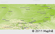 Physical Panoramic Map of Yemelyanovskiy