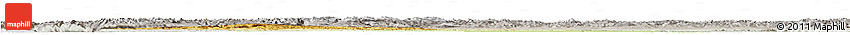Physical Horizon Map of Republic of Khakassia, lighten, semi-desaturated