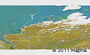 Satellite 3D Map of Diksonskiy