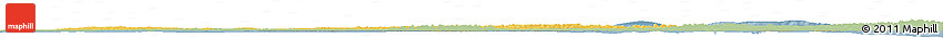 Savanna Style Horizon Map of Diksonskiy, single color outside