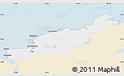 Classic Style Map of Diksonskiy, single color outside