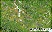 Satellite 3D Map of Ust-Orda Buryat Autonomous Okrug