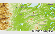 Physical 3D Map of Poliny Osipenko. imeni