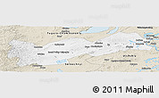 Classic Style Panoramic Map of Poliny Osipenko. imeni