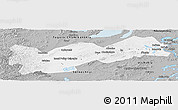 Gray Panoramic Map of Poliny Osipenko. imeni