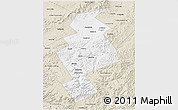 Classic Style 3D Map of Anuchinskiy