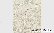 Shaded Relief 3D Map of Anuchinskiy