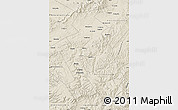 Shaded Relief Map of Anuchinskiy
