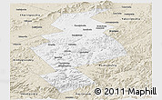 Classic Style Panoramic Map of Anuchinskiy