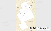 Classic Style Simple Map of Anuchinskiy