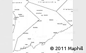 Blank Simple Map of Lazovskiy