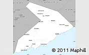 Gray Simple Map of Lazovskiy