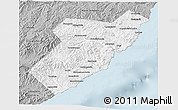 Gray 3D Map of Olginsky