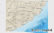 Shaded Relief 3D Map of Olginsky