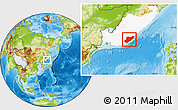 Physical Location Map of Olginsky, highlighted parent region