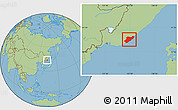 Savanna Style Location Map of Olginsky